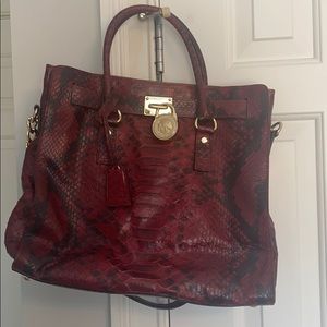Michael Kors leather crossbody bag